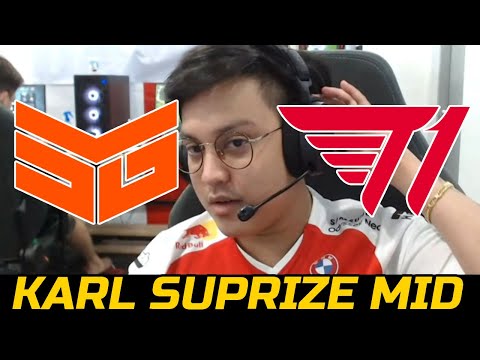 KARL SUPRIZE LAST PICK - T1 VS SMG GAME 2 DPC SEA 2022