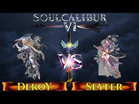 Soul Calibur VI - Online ranked - DekoY (Siegfried) VS Seyfer (Seong Mi-na)