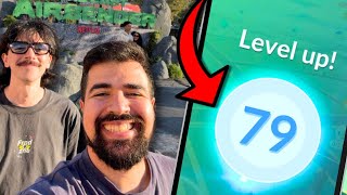 GRINDING TO LEVEL 80 ON POKEMON GO!!!