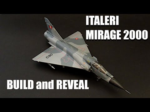 1/72 Italeri Mirage 2000 ~ build and reveal