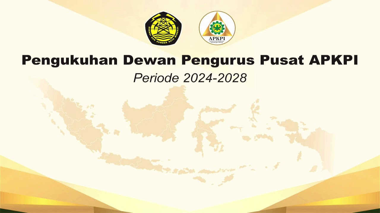 Pengukuhan DPP APKPI 2024 s.d 2028