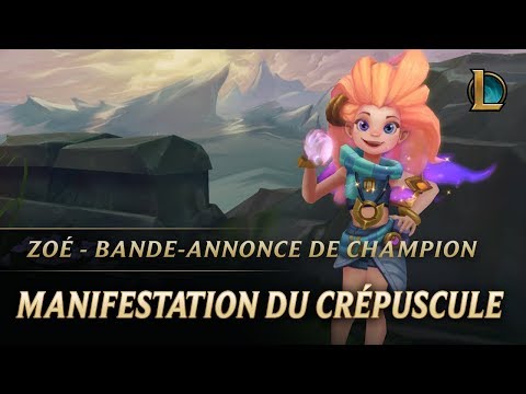 Zoé : Manifestation du Crépuscule – Bande-annonce de champion