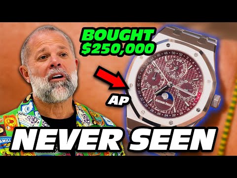 Carlos Has NEVER Seen Another One... $250K AP Purple Watch 😱