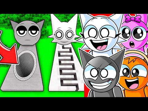Finding SPRUNKI MAZE PIT in Minecraft?!