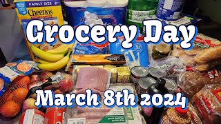 Grocery Day Mar 8th 2024