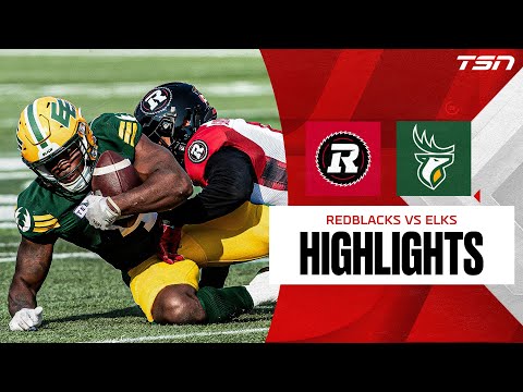 CFL Week 12: Ottawa Redblacks vs. Edmonton Elks - Full Highlights