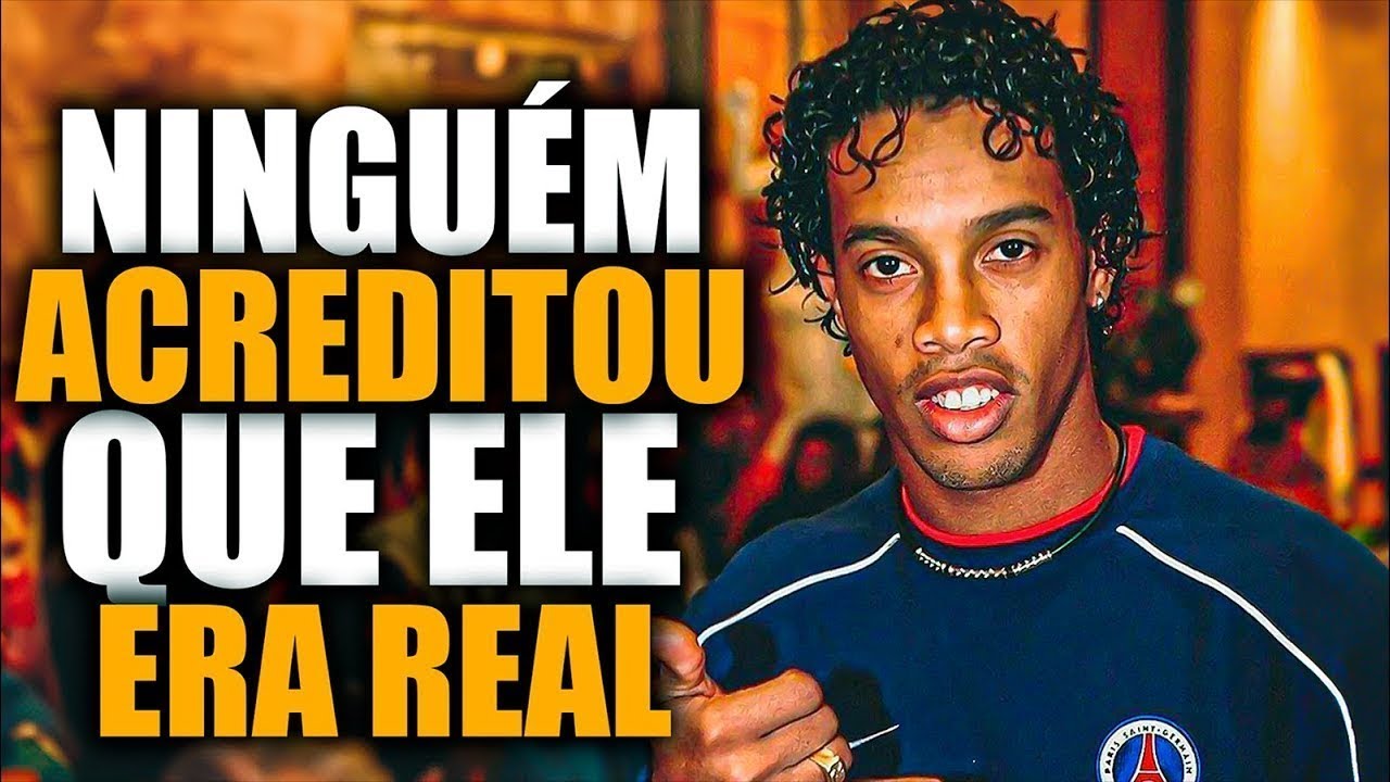 QUANDO RONALDINHO GAÚCHO SURGIU NO GRÊMIO, O MUNDO PAROU E FICOU ABISMADO COM AQUELE FENÔMENO