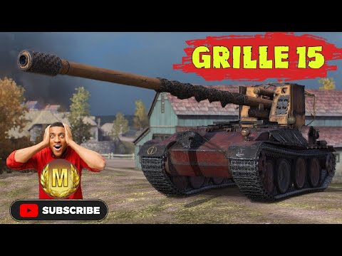 GRILLE 15🔴7500 DAMAGE🔴WOT BLITZ🔴WOTB REPLAY🔴MASTERY GAMEPLAY🔴 WORLD OF TANKS BLITZ BEST REPLAYS