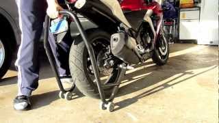Motorcycle Stands- How To Use