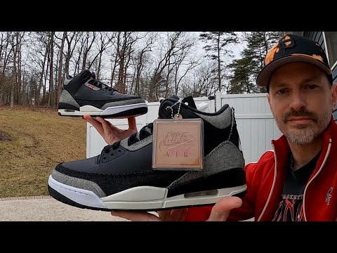 Air Jordan 3 - LEVI’S - Black Denim
