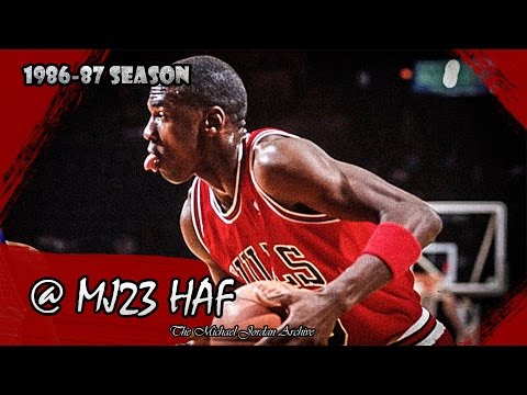 Michael Jordan Highlights vs Cavaliers (1987.01.06) - 27pts