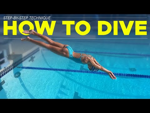 How to Dive in a Swimming Pool | Step-By-Step Technique to Dive into Water