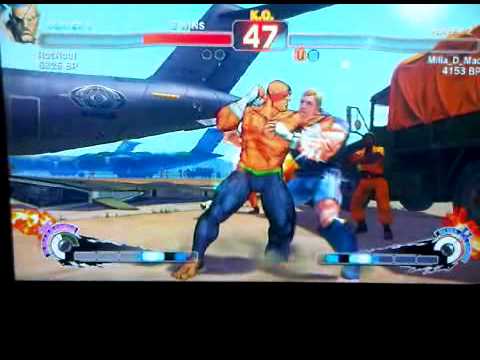 SSF4: RocNout(sagat) Vs Milla D Mac(Abel)