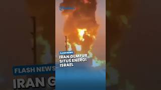 Guncang Industri Utama Israel! Operasi Gelombang ke-96 Rudal Iran Hancurkan Infrastruktur Energi
