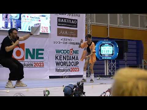 Nowa Yamada Kendama World Cup 2023 Finals Run - Female Champion