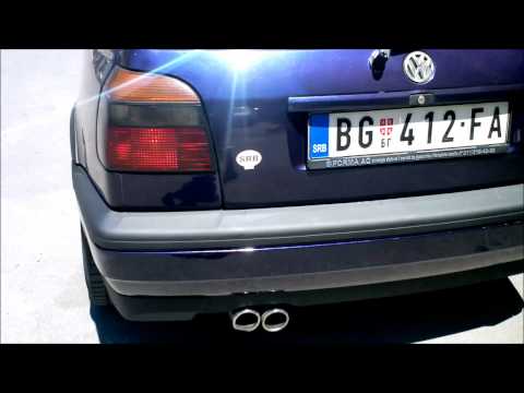 Golf 3 GTi 16v straight pipe