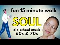 Easy Walking Workout 15 minutes - Beginner -1960s soul & Motown | #3