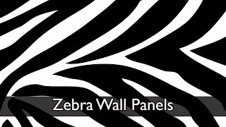 Zebra Wall Panels