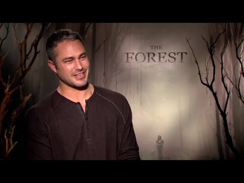 The Forest: Taylor Kinney "AIden" Official Interview | ScreenSlam