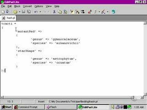 Perl Tutorials -Part 26 - Multidimensional hashes