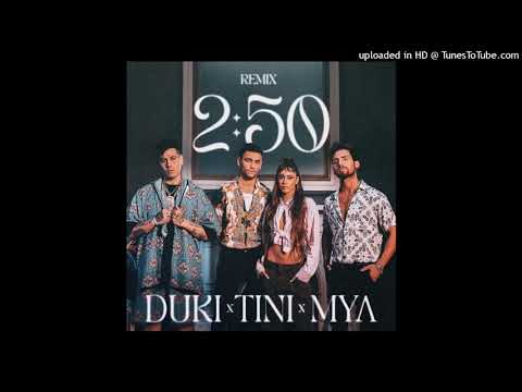 MYA Ft. Duki y TINI - 2 50 Remix