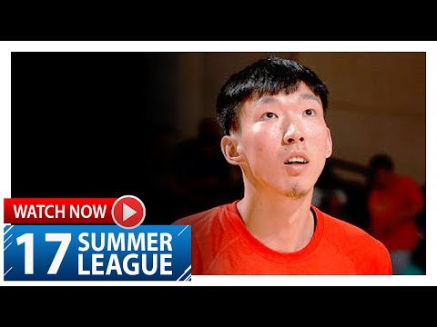Zhou Qi Full Highlights vs Nuggets (2017.07.07) Summer League - 17 Pts, 6 Reb