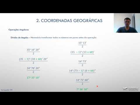 AULA 3.2 - COORDENADAS GEOGRÁFICAS - NAVEGAÇÃO VFR - PILOTO PRIVADO DE AVIÃO