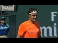 Milos Raonic Vs Roger Federer 0 2 Indian Wells 2015