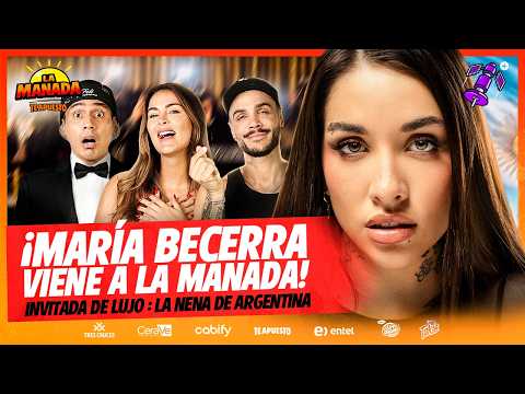 INVITADA DE LUJO: ¡MARIA BECERRA VIENE A LA MANADA! | #LAMANADA CON GERARDO, LAURA Y MARIO