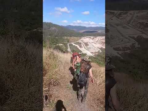 Trilha nas montanhas de Minas #caete #trilha #minasgerais #rapel