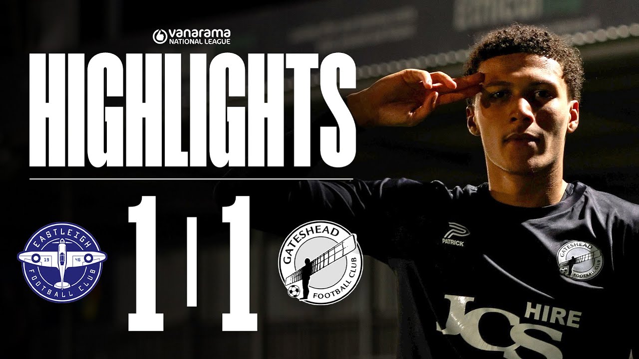 Sellars-Fleming scores first Heed goal in Eastleigh draw 🤝 | Eastleigh 1-1 Gateshead | HIGHLIGHTS