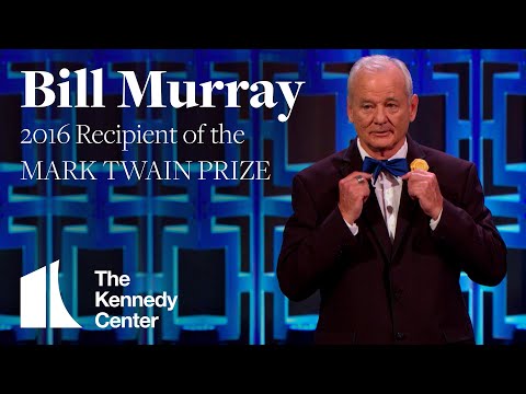 Bill Murray Acceptance Speech | 2016 Mark Twain Prize