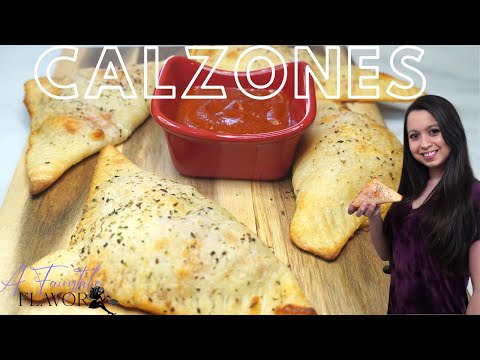 QUICK AND EASY PIZZA CALZONES RECIPE