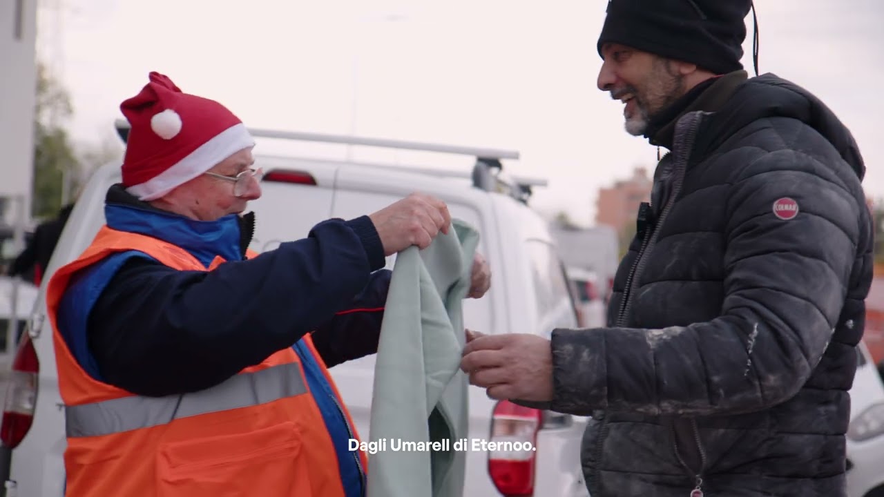 Eternoo celebra il Natale con gli umarell