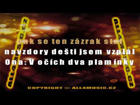 KJ1680 DUET GOTT,HOLANOVÁ-Čau lásko (Karaoke verze)