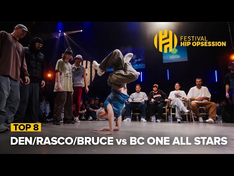Den, Rasco & Bruce Wayne vs Red Bull BC One All Stars [3VS3 TOP 8] / Hip Opsession 2024