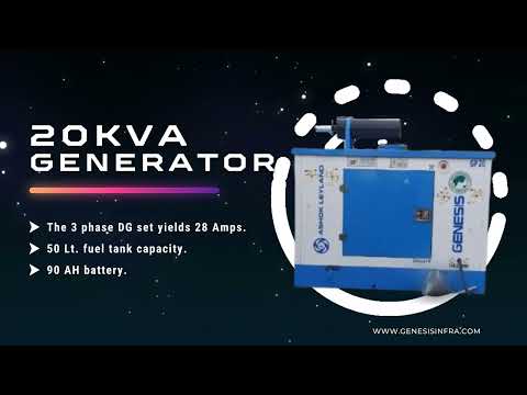 ASHOK LEYLAND 20 KVA SP SILENT GENERATOR CPCB IV