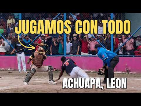 El estadio de beisbol más importante de Achuapa | León, Nicaragua ⚾🇳🇮