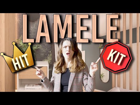 SLATS - 👑 HIT or ❌ KIT ❓ Wooden wall slats, ceiling slats, decorative slats - VLOG #81