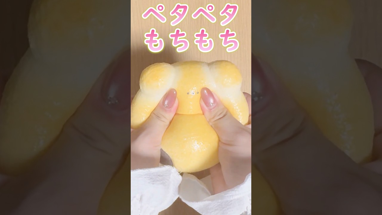 触り心地やばい…あみーごさんのしゃくれくま🧸#asmr #スクイーズ #squishy #shorts #もちもち