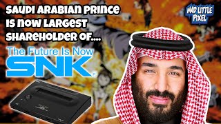 Saudi Arabian Prince Becomes Largest Shareholder Of Neo Geo Company SNK With $190 Million Purchase!