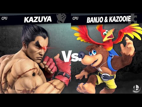 Super Smash Bros. Ultimate - Kazuya vs Banjo And Kazooie (Rematch)