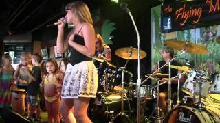 Flying Mueller Brothers featuring Nicole R sings Walking On Sunshine on 9/5/10 @Jenks