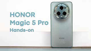 The Honor Magic5 Pro is GOOD with a side of BAD - Hands-on