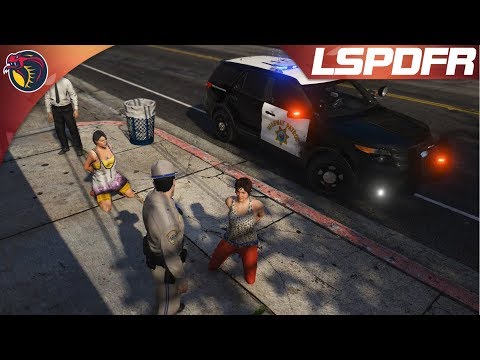 GTAV LSPDFR POLICE MOD Ep199: Trespassing at Clucking Bell Farms