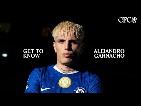 ALEJANDRO GARNACHO | First Interview in Blue 🔵 | New Signing | Chelsea FC