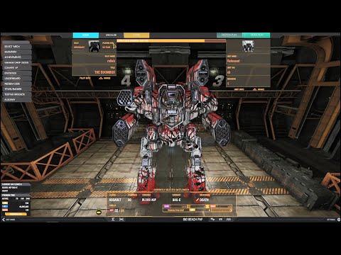 MechWarrior Online - Skilling up my Blood Asp BAS-E w/ 2 Matches  #sq4me2 #rs8xb