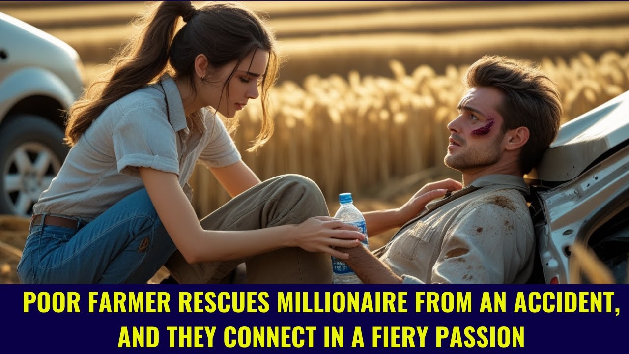 POOR FARMER RESCUES MILLIONAIRE FROM AN ACCIDENT, AND THEY CONNECT IN A FIERY PASSION