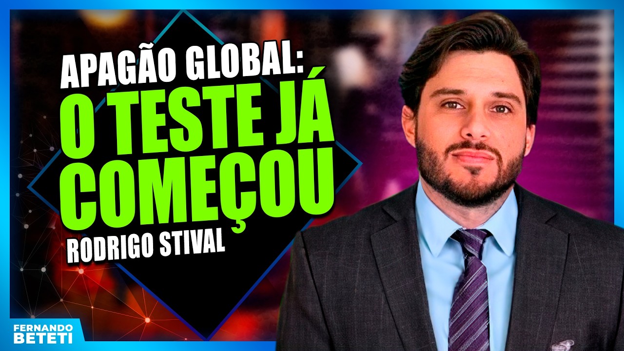 O APAGÃO GLOBAL JÁ COMEÇOU — e ninguém está percebendo! | RODRIGO STIVAL