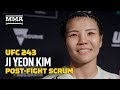 UFC 243: Ji Yeon Kim 'Surprised' by Referee's Break for Nadia Kassem's Mouthpiece - MMA Fighting